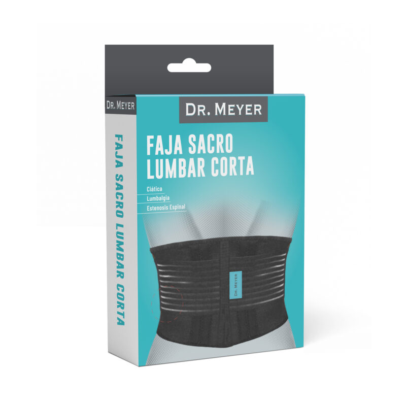 FAJA SACRO LUMBAR CORTA