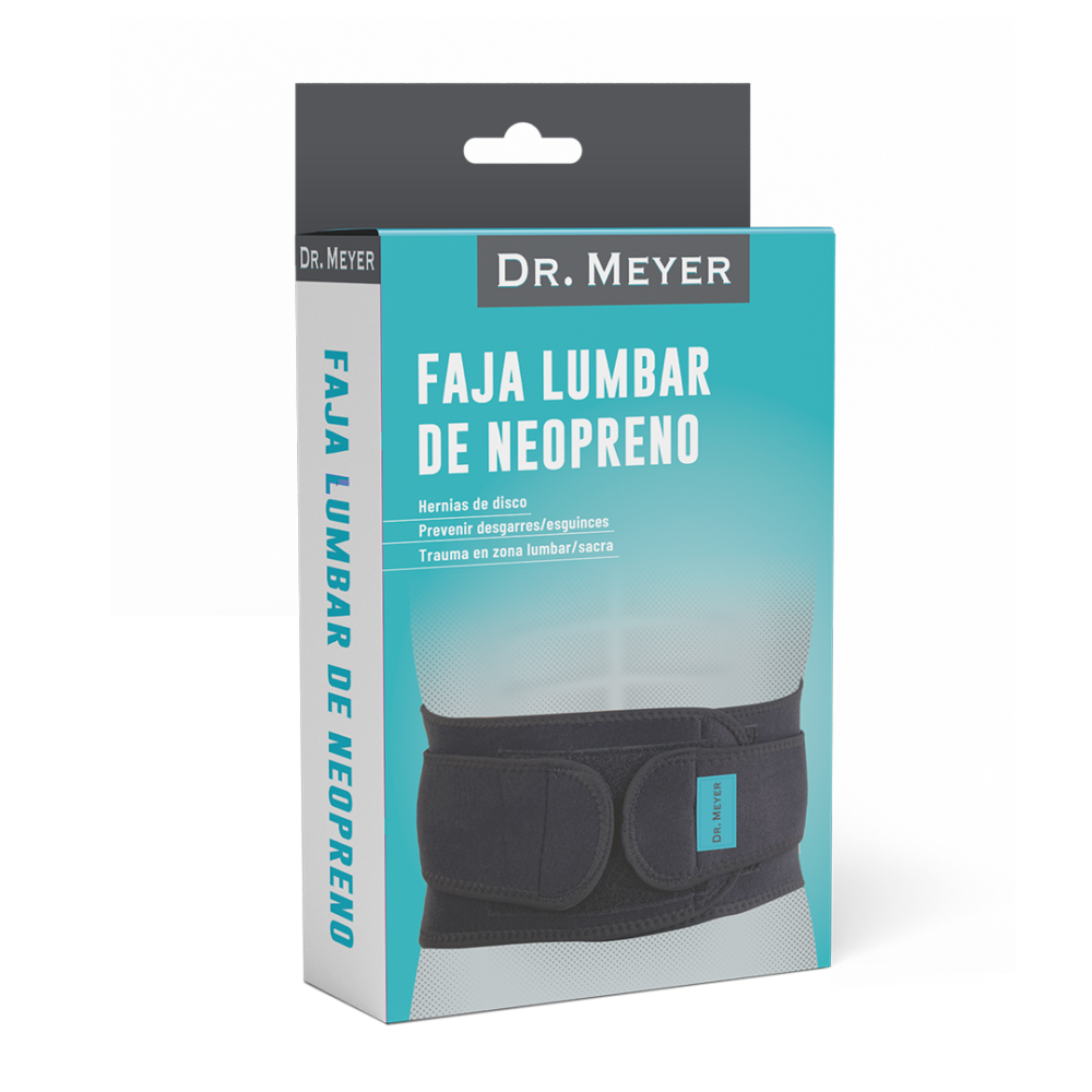 FAJA LUMBAR DE NEOPRENO