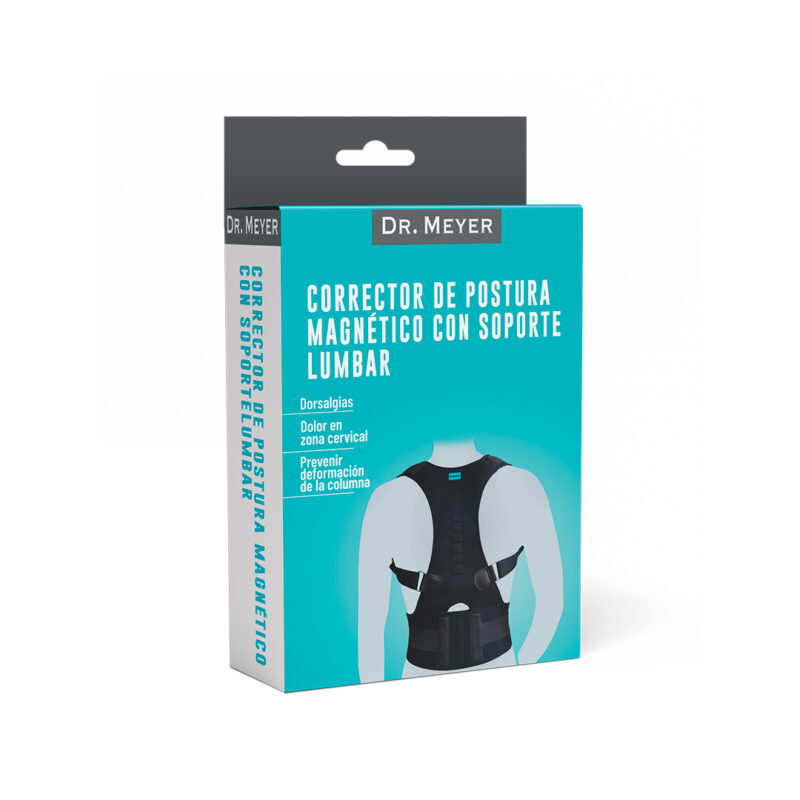 CORRECTOR DE POSTURA MAGNÉTICO CON SOPORTE LUMBAR