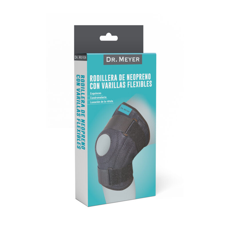 RODILLERA DE NEOPRENO CON VARILLAS FLEXIBLES