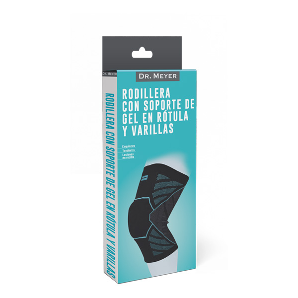 RODILLERA CON SOPORTE DE GEL EN RÓTULA Y VARILLAS