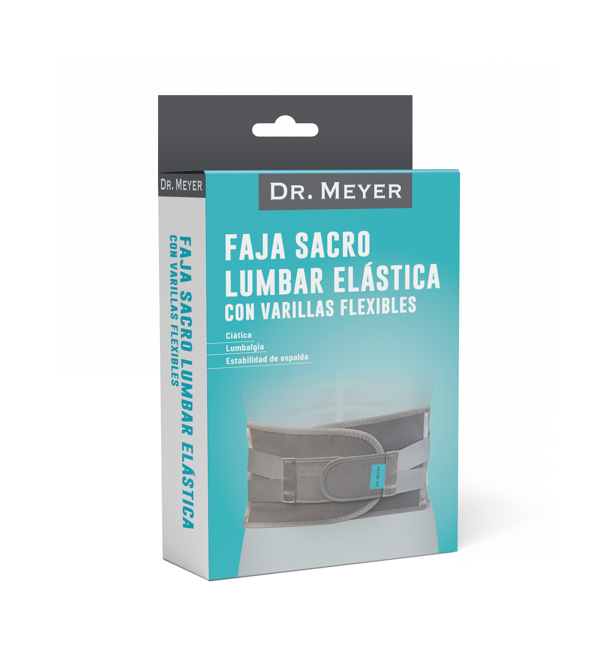 FAJA SACRO LUMBAR ELÁSTICA CON VARILLAS FLEXIBLES