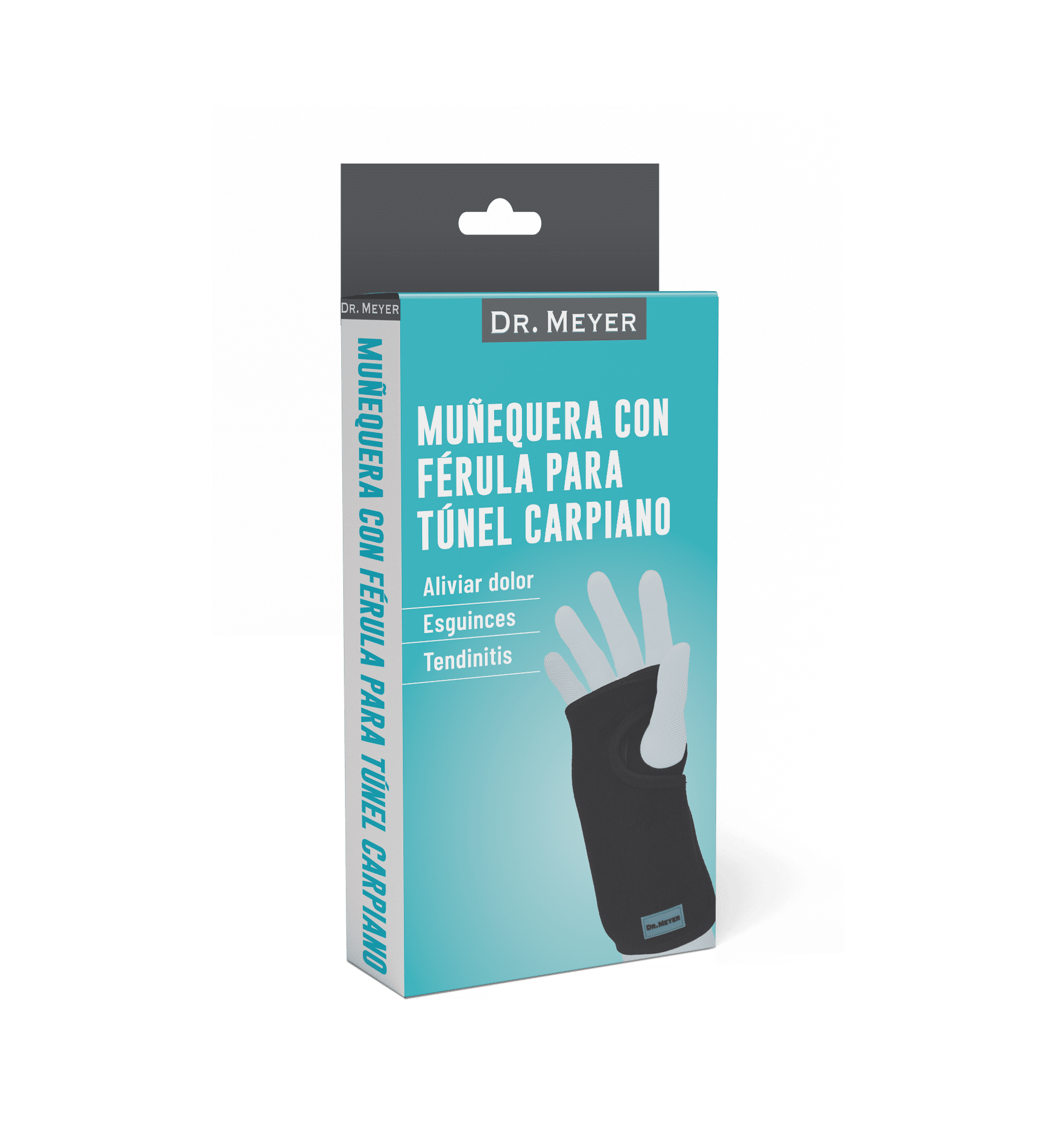 MUÑEQUERA CON FÉRULA PARA TÚNEL CARPIANO