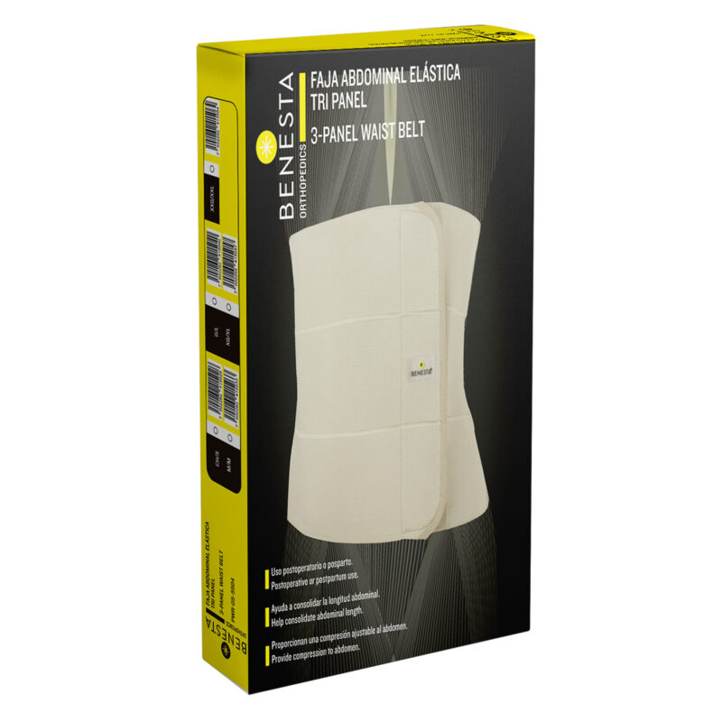FAJA ABDOMINAL ELÁSTICA TRI PANEL