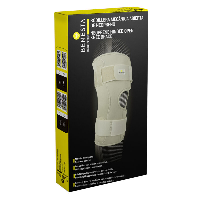 RODILLERA MECÁNICA ABIERTA DE NEOPRENO