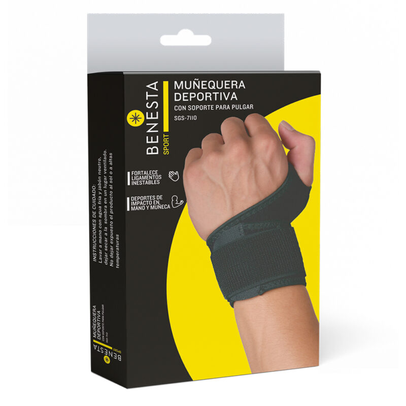 MEÑEQUERA DEPORTIVA CON SOPORTE PARA PULGAR
